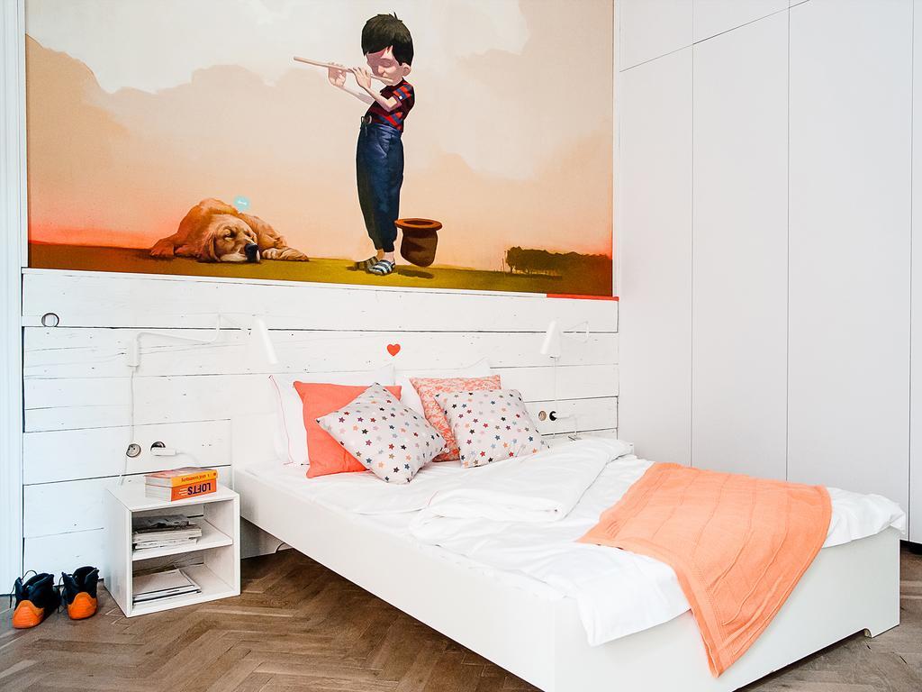 Boom Apartments Krakov Pokoj fotografie